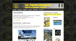 Desktop Screenshot of lespignonsvoyageurs.com