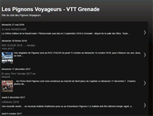 Tablet Screenshot of lespignonsvoyageurs.com